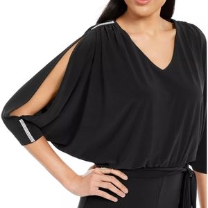 Formal black jumpsuit